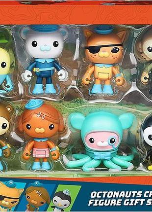 Octonauts набір фігурок октонавти above&beyond octo-crew figure 8 pack moose