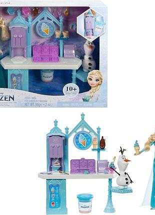 Frozen dessert набор кукла эльза и олаф playset elsa olaf figure hmj48 mattel disney