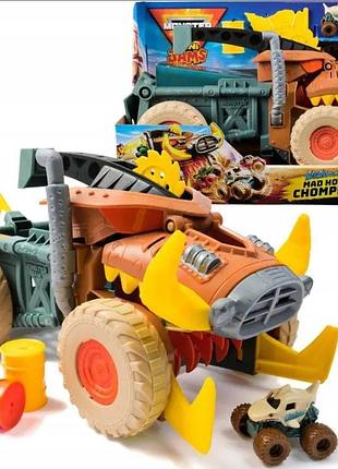 Monster jam mini megalodon mad hog chomper большой джип мегалодон