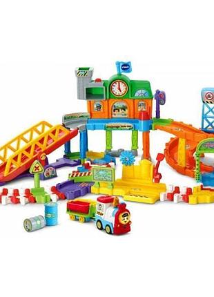 Vtech go! go! трек залізнична станція 80-521200 smart wheels roadmaster train set