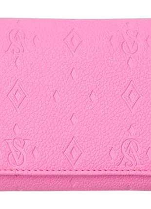 Кошелек victoria’s secret small flap wallet pink foyard
