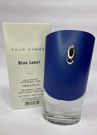 Мужская туалетная вода blue label духи мужские 100 мл