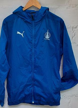 Оригінальна вітрівка puma falkirk fc / спортивна куртка дощовик пума розмір m