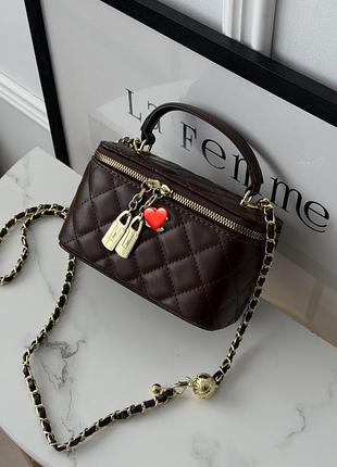 Сумка classic black lambskin
