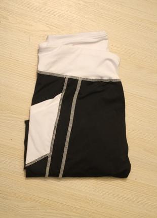 Спортивні чорні лосіни, чорні лосіни для занять спортом