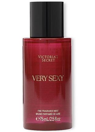 Парфюмированный спрей victoria's secret very sexy fragrance travel mist 75 мл