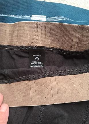 Боксерки мужские хлопковые primark s 4