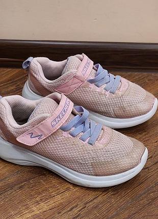Летние кроссовки skechers для девочки 32 размер