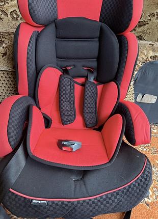 Автокрісло bauerkraft 9-36 кг - червоне x-182 czerwony