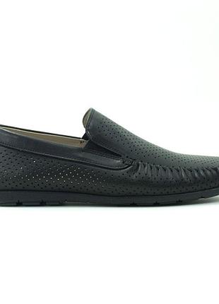 Чоловічі мокасини stepter 8945 чорний 44 розмір