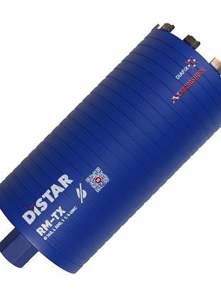 Сверло алмазное distar по бетону d=162мм l=300мм, хвостовик 1_1/4 unc, для роботы с микроударом, rm-tx (10215129013)