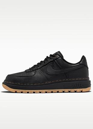 Оригинальные мужские кроссовки nike air force 1 luxe black db4109-001 в новом состоянии с сша