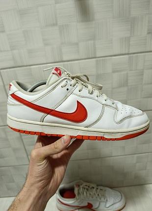 Кроссовки nike dunk low retro, размер 44