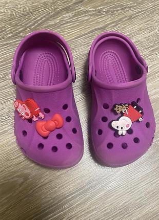 Крокси crocs взуття для дівчинки взуття на літо