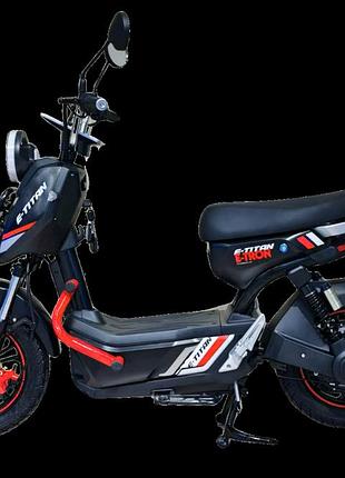 Електроскутер e-titan e-tron 12" чорний