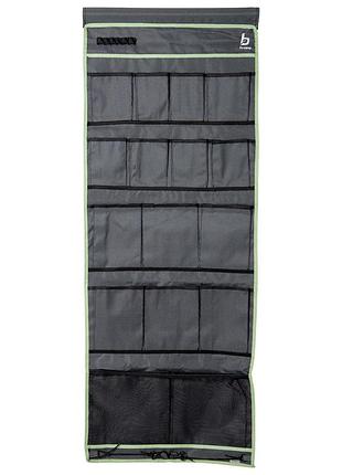 Подвесной органайзер с карманами bo-camp 17 compartments grey, 17 карманов, серый