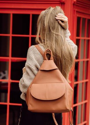 Новий стильний класний жіночий рюкзак міський / портфель / сумку молодіжний1 фото