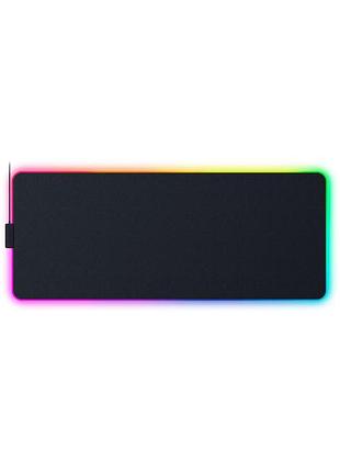 Игровая поверхность razer strider chroma rgb xxl (900х370х4мм), чёрный