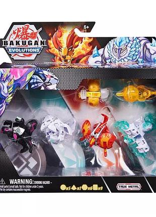 Bakugan evolutions neo hydorous & babadrill набор бакуган figure spin master battle strike pack