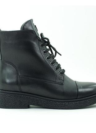 Жіночі черевики vilansi v8881 black leather 37 розмір
