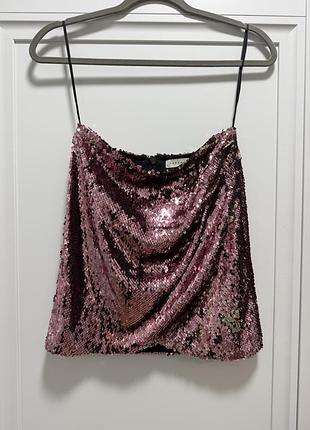 Спідниця в паєтки top shop