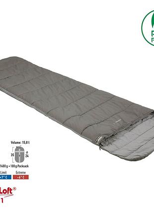 Спальный мешок high peak conon 7/+7°c grey/light grey left (21247)