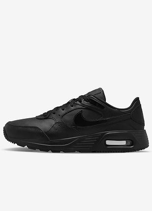 Оригинальные мужские кроссовки nike air max sc lea black dh9636-001 в новом состоянии с сша