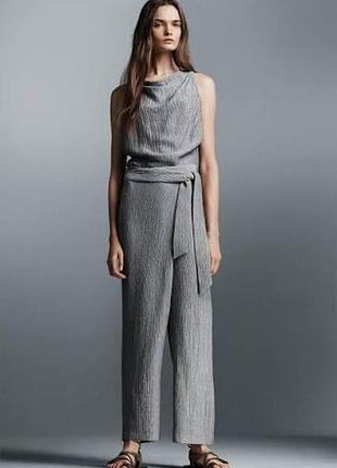 Брюки штани сірі zara жіночі хс-с