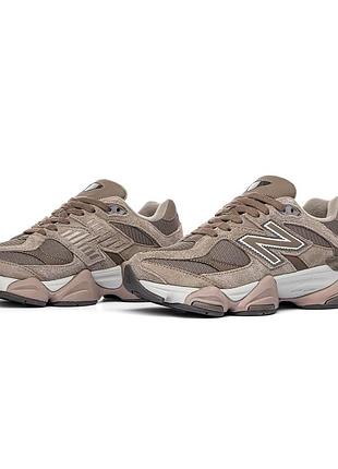 Стильные кроссовки new balance 9060 brown v2