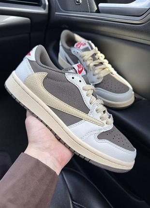 Nike air jordan 1 travis scott reserve mocha — купить в Украине