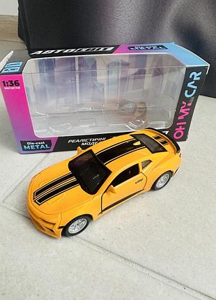 Машинка інерційна chevrolet camaro автосвіт