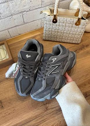 Стильные женские кроссовки new balance 9060 grey