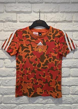 Футболка adidas manchester на 7-8роков, 122-128см