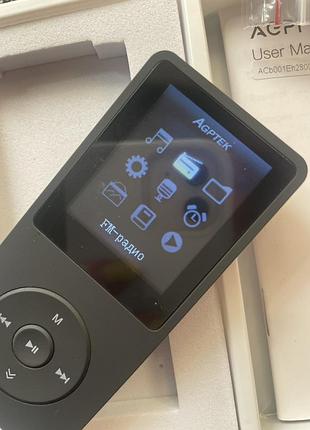 Mp3-плеєр, з навушниками, портативний, hifi, звук без втрат, mp3-плеєр, вбудований акумулятор, з динаміком, fm-радіо, hd-екран 1,8 дюйма (4,6 см),