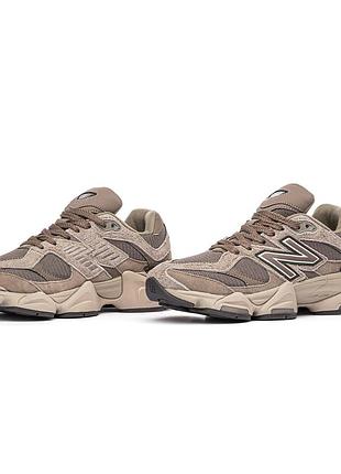 Стильные женские кроссовки new balance 9060 brown