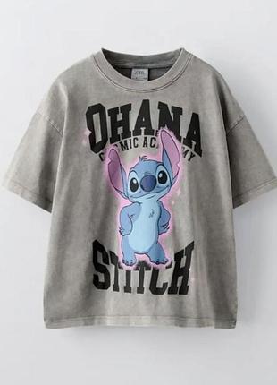 Варена футболка zara stitch