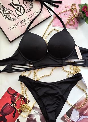 Купальник victoria's secret 34a 75a xs s m l xl bombshell с двойным пуш ап 34 36 38 40