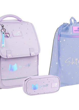 Школьный набор kite education so cute set_k26-772m-1 (рюкзак, пенал, сумка)