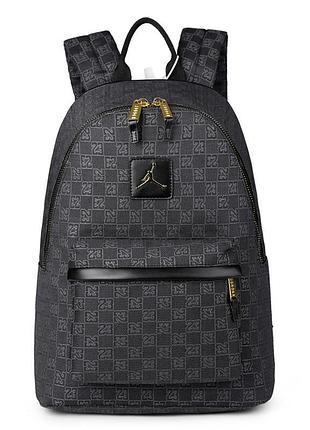 Рюкзак jordan monogram backpack, чорний