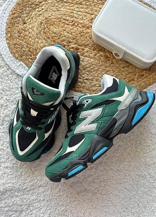 Стильные женские кроссовки new balance 9060 team forest green