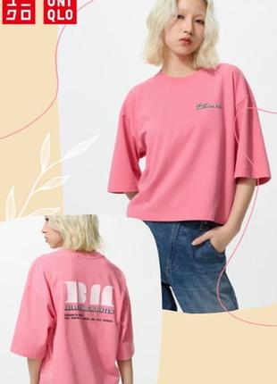 Футболка с графикой babymonster ut uniqlo