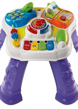 Vtech развивающий столик для детей sit-to-stand learn and discover table
