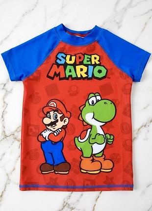 Футболка для плавання super mario 🌊 | нова | 104 см