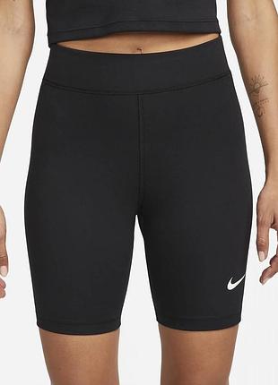 Nike оригинальные котоновые шорты велосипедки