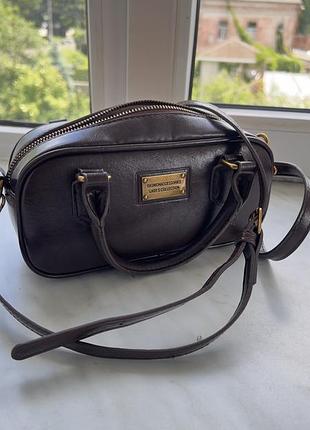 Сумка коричнева у стилі miu miu