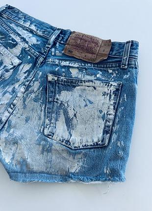 Джинсові шорти levi strauss &co шорти жіночий одяг
