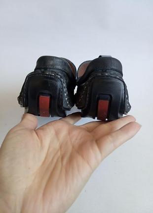 Кожаные мокасины prada 4