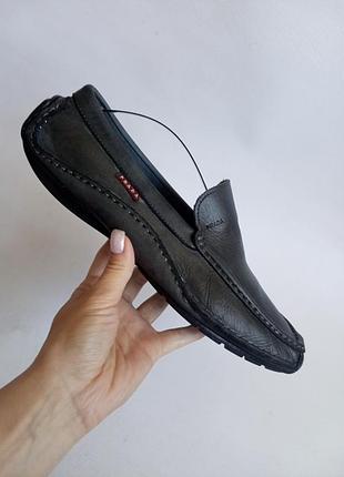 Кожаные мокасины prada 6