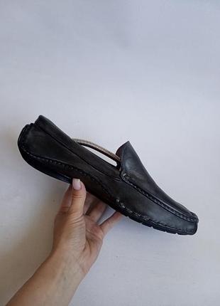 Кожаные мокасины prada 7