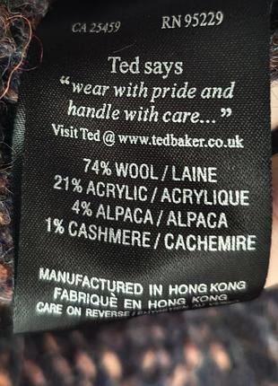 Теплый свитер ted baker 5